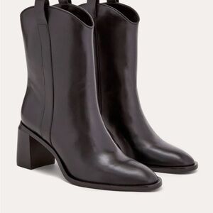 Everlane Black Heeled “Outlaw” Boots